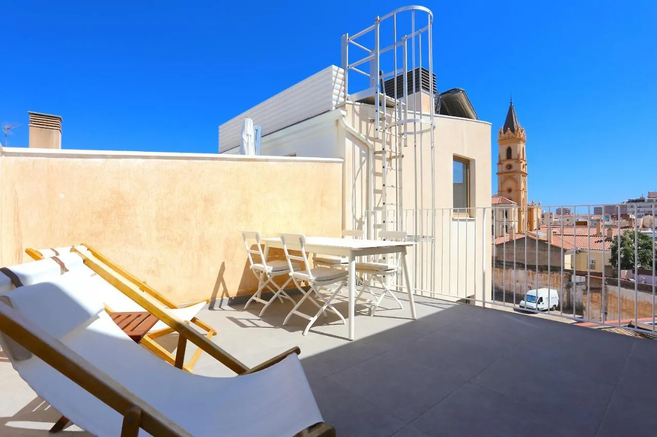 Juan De Austria Central Penthouse 4Pax Málaga Appartement